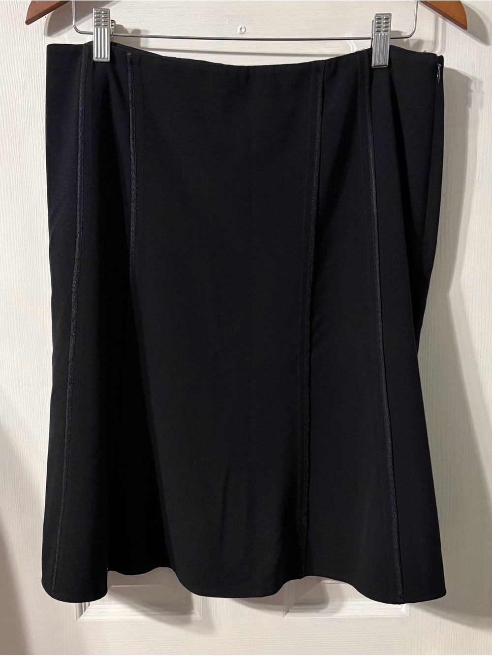 Vintage Ricki's Black A-Line Skirt